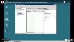 Exchange An Externe Weiterleiten