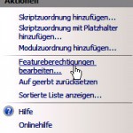 Featureberechtigungen aufrufen Featureberechtigungen aufrufen